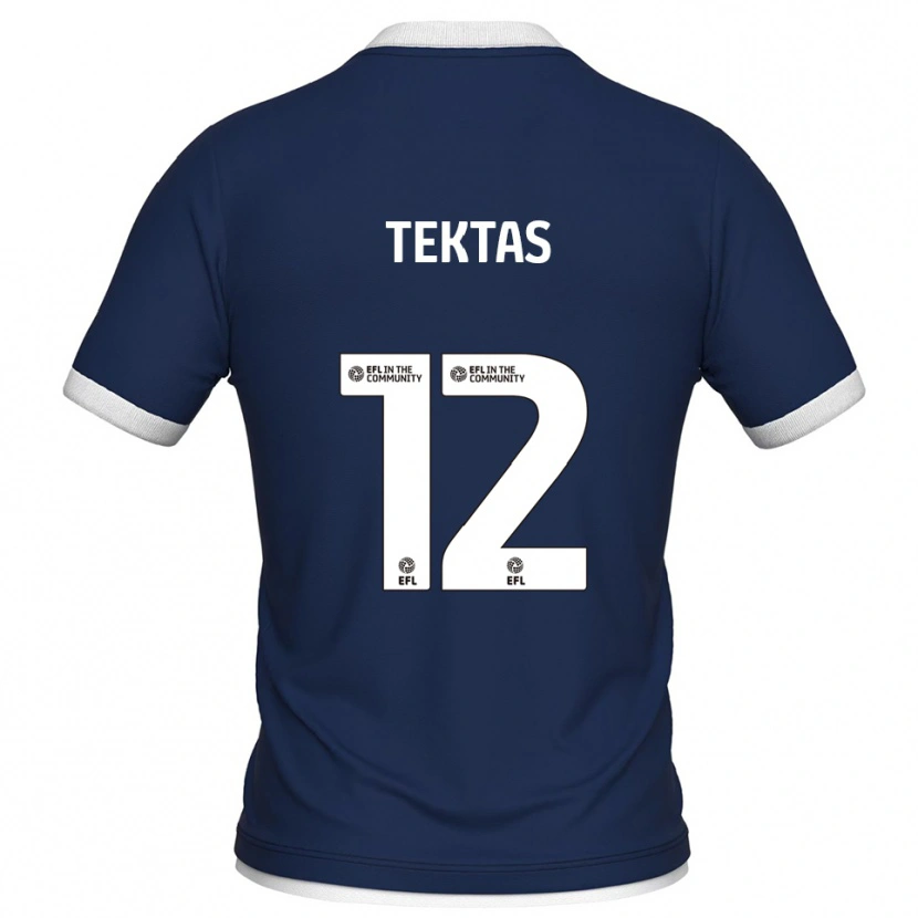 Danxen Damen Jayden Tektas #12 Marine Weiß Heimtrikot Trikot 2025/26 T-Shirt Österreich