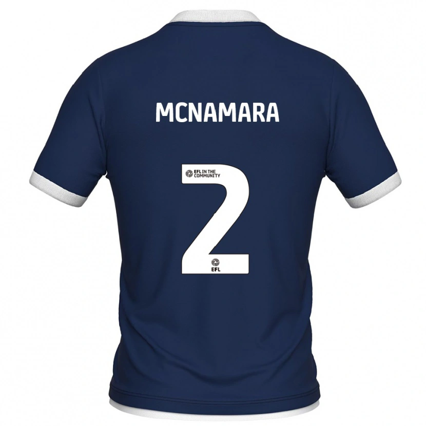 Danxen Damen Danny Mcnamara #2 Marine Weiß Heimtrikot Trikot 2025/26 T-Shirt Österreich