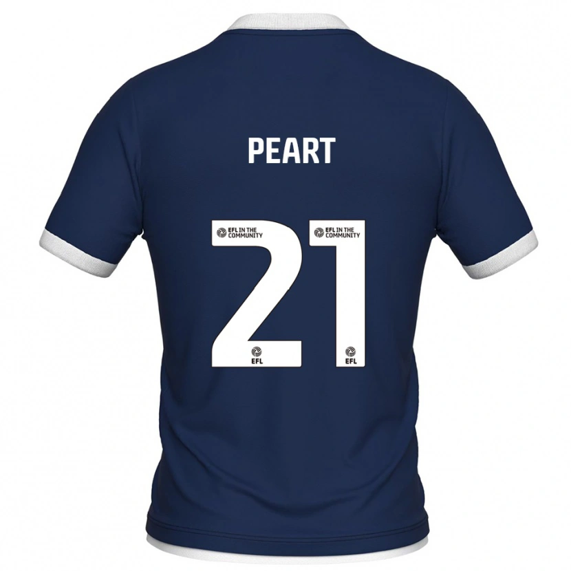Danxen Damen Kalani Peart #21 Marine Weiß Heimtrikot Trikot 2025/26 T-Shirt Österreich