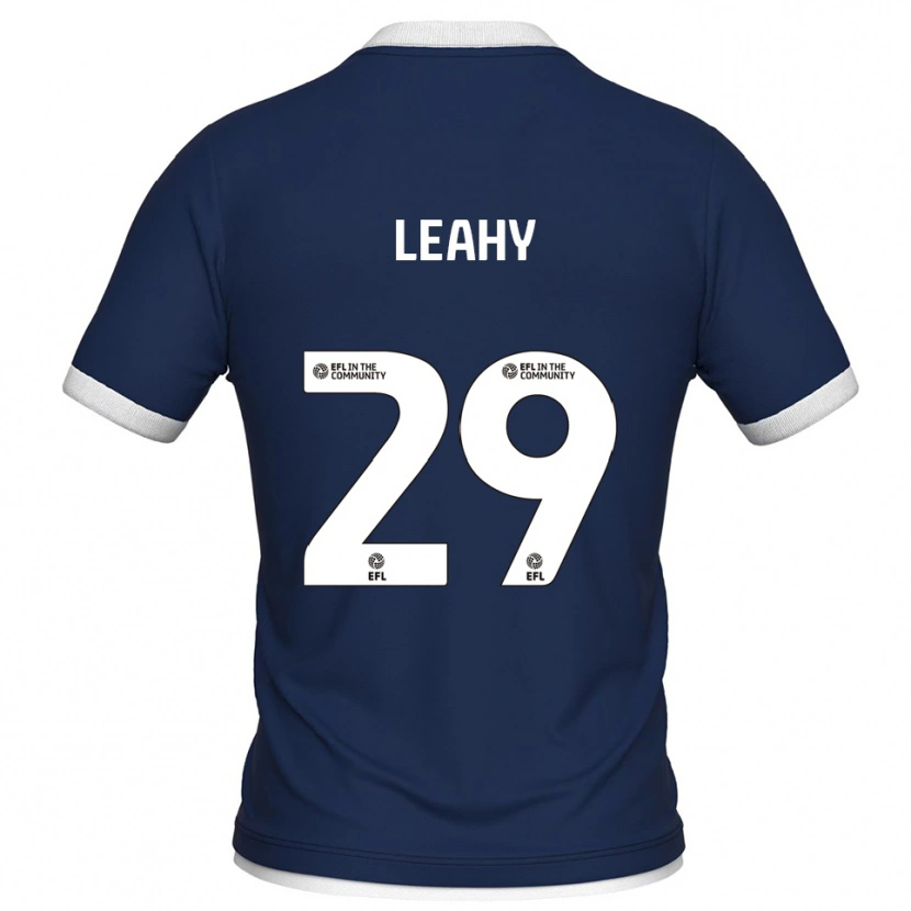 Danxen Damen Tom Leahy #29 Marine Weiß Heimtrikot Trikot 2025/26 T-Shirt Österreich