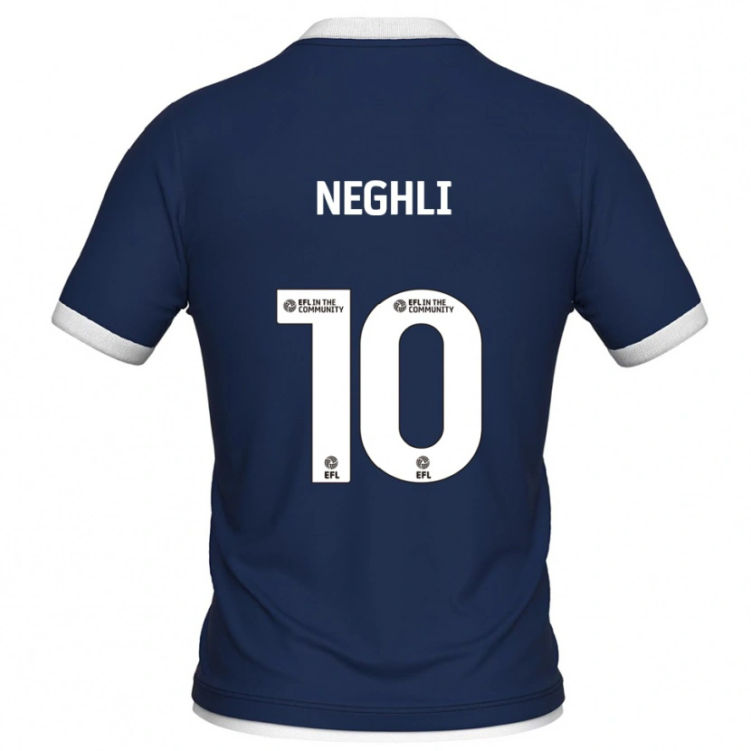 Danxen Damen Camiel Neghli #10 Marine Weiß Heimtrikot Trikot 2025/26 T-Shirt Österreich