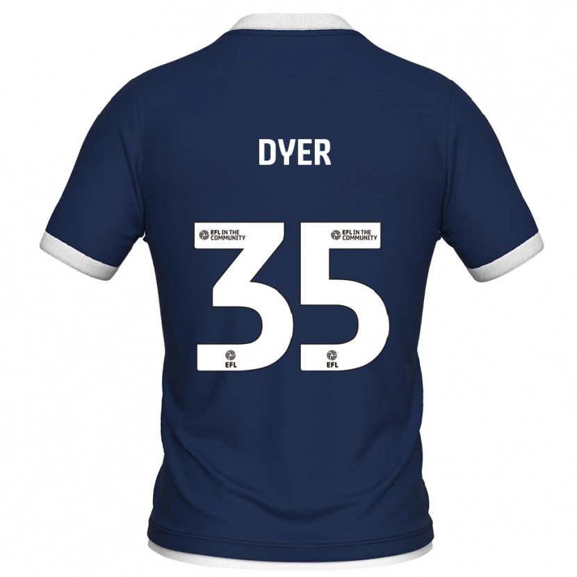 Danxen Damen Jet Dyer #35 Marine Weiß Heimtrikot Trikot 2025/26 T-Shirt Österreich