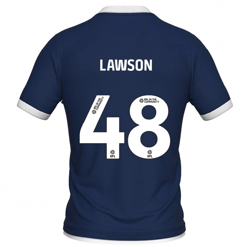 Danxen Damen Sha'mar Lawson #48 Marine Weiß Heimtrikot Trikot 2025/26 T-Shirt Österreich