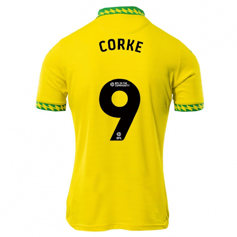 Danxen Damen Finn Corke #9 Weiß Grün Heimtrikot Trikot 2025/26 T-Shirt Österreich