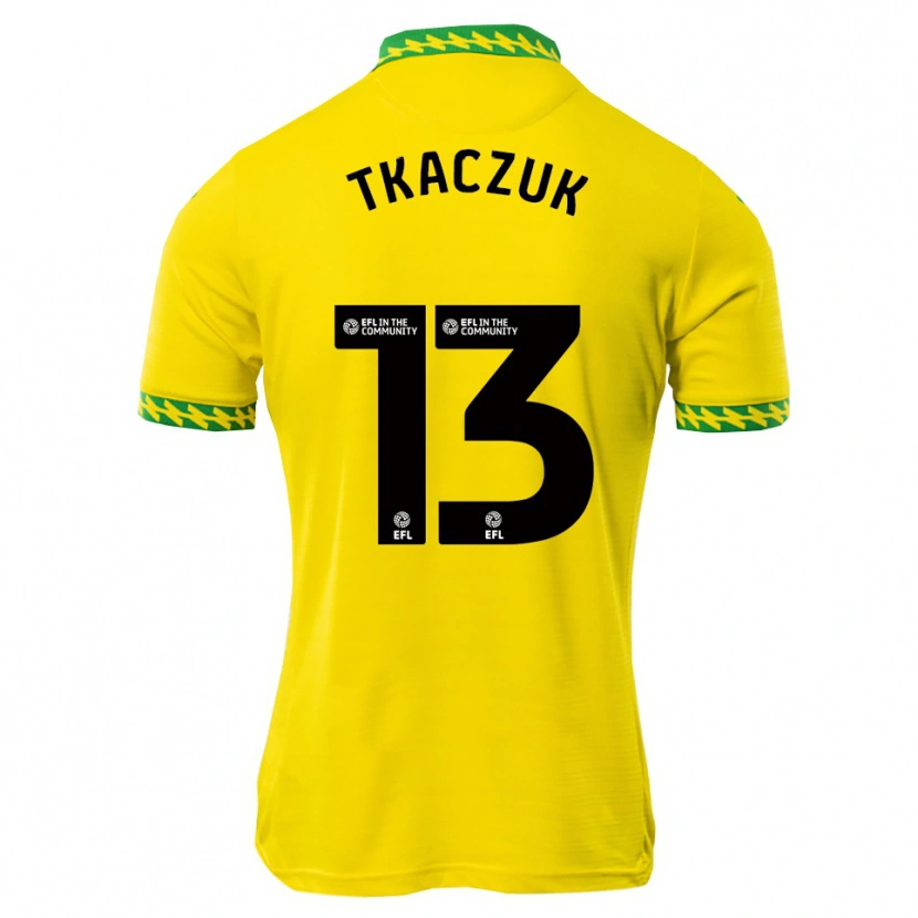 Danxen Damen Nikodem Tkaczuk #13 Weiß Grün Heimtrikot Trikot 2025/26 T-Shirt Österreich