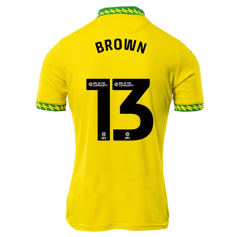 Danxen Damen Mason Brown #13 Weiß Grün Heimtrikot Trikot 2025/26 T-Shirt Österreich