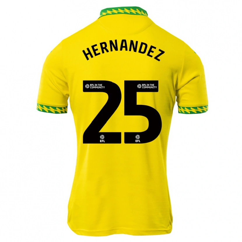 Danxen Damen Onel Hernández #25 Weiß Grün Heimtrikot Trikot 2025/26 T-Shirt Österreich