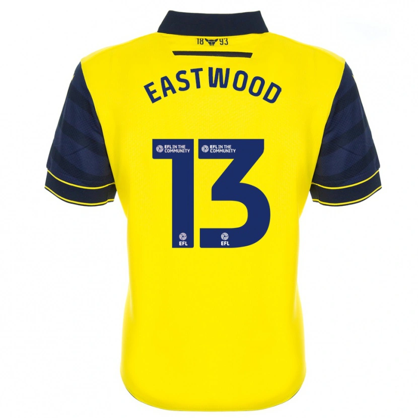 Danxen Damen Simon Eastwood #13 Gelb Marine Heimtrikot Trikot 2025/26 T-Shirt Österreich