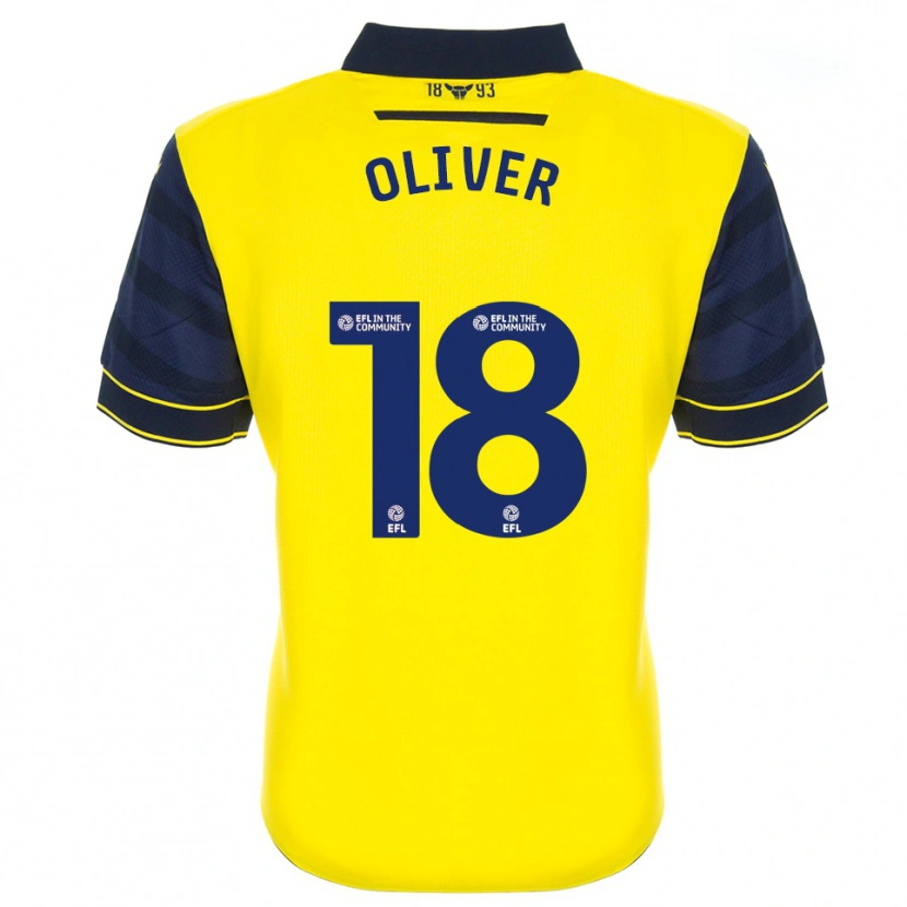 Danxen Damen Taome Oliver #18 Gelb Marine Heimtrikot Trikot 2025/26 T-Shirt Österreich