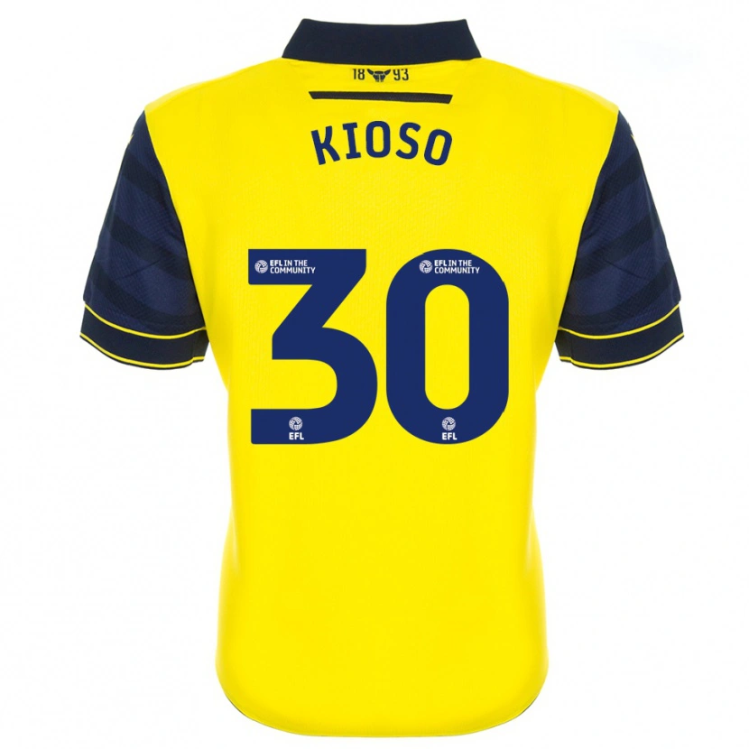 Danxen Damen Peter Kioso #30 Gelb Marine Heimtrikot Trikot 2025/26 T-Shirt Österreich