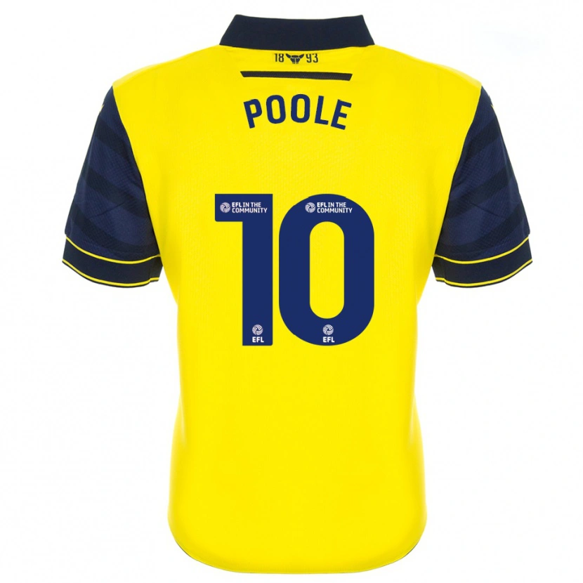 Danxen Damen Pheobie Poole #10 Gelb Marine Heimtrikot Trikot 2025/26 T-Shirt Österreich