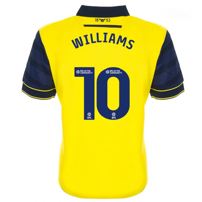 Danxen Damen Cheryl Williams #10 Gelb Marine Heimtrikot Trikot 2025/26 T-Shirt Österreich