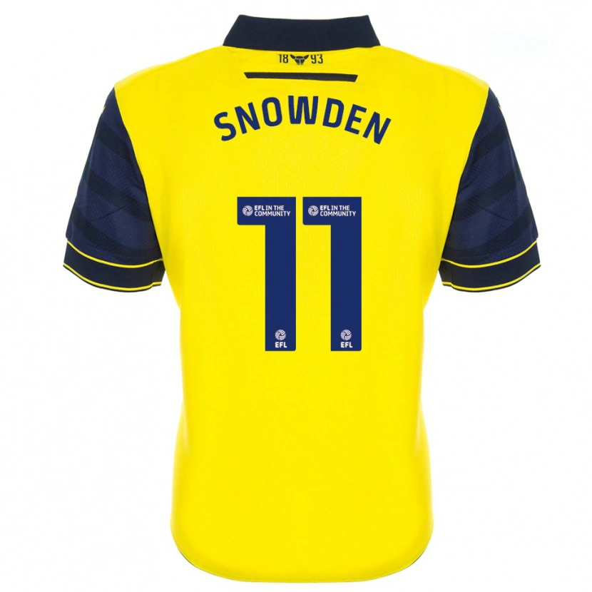 Danxen Damen Leo Snowden #11 Gelb Marine Heimtrikot Trikot 2025/26 T-Shirt Österreich