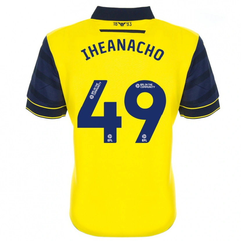 Danxen Damen Josh Iheanacho #49 Gelb Marine Heimtrikot Trikot 2025/26 T-Shirt Österreich