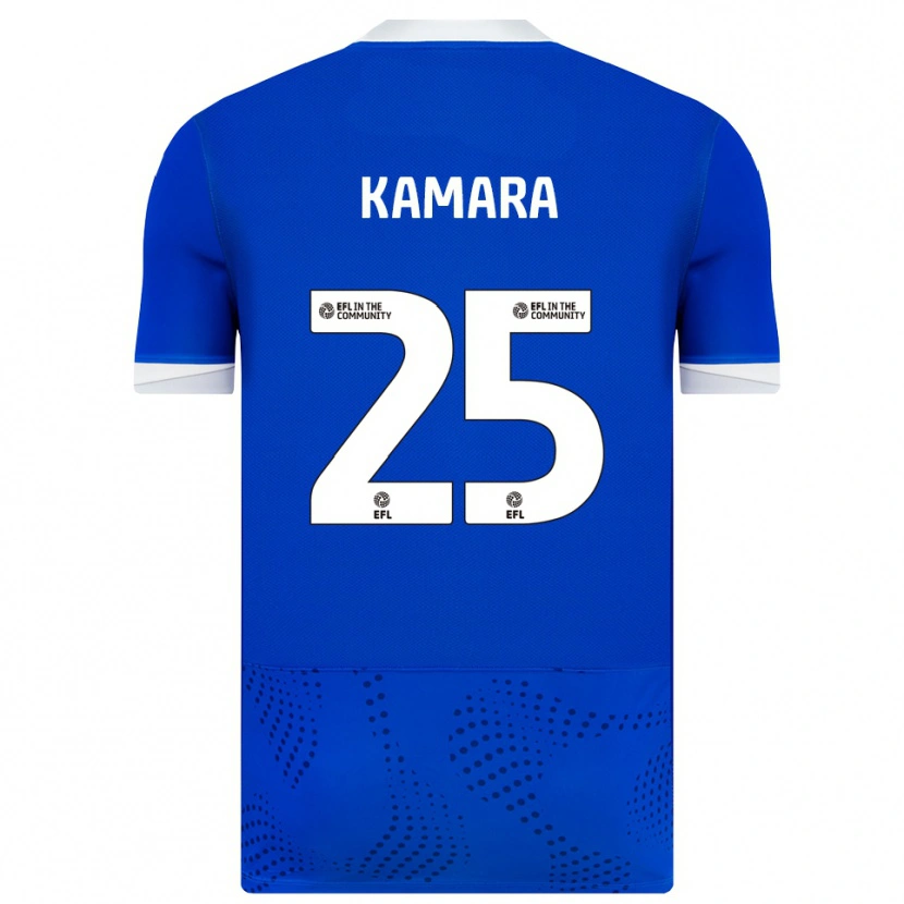 Danxen Damen Abdoulaye Kamara #25 Blau Weiß Heimtrikot Trikot 2025/26 T-Shirt Österreich