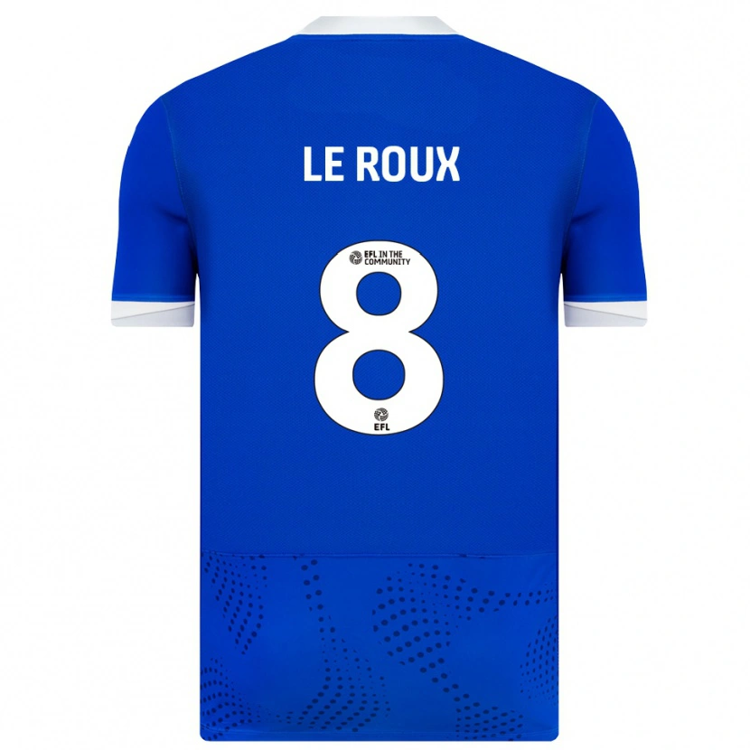 Danxen Damen Luke Le Roux #8 Blau Weiß Heimtrikot Trikot 2025/26 T-Shirt Österreich