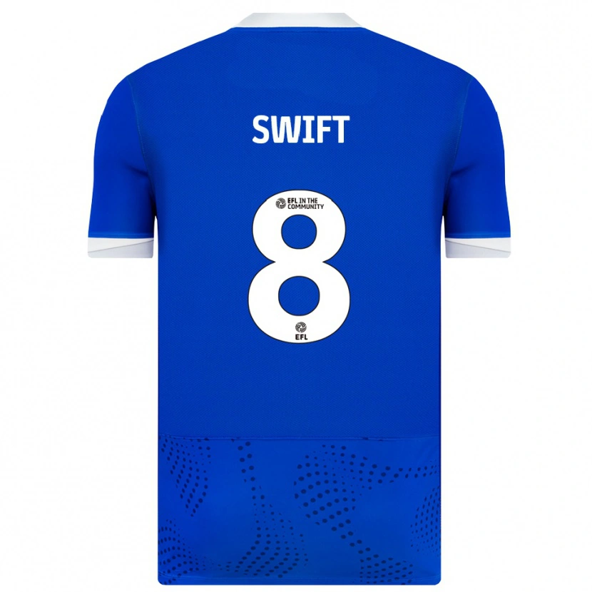 Danxen Damen John Swift #8 Blau Weiß Heimtrikot Trikot 2025/26 T-Shirt Österreich