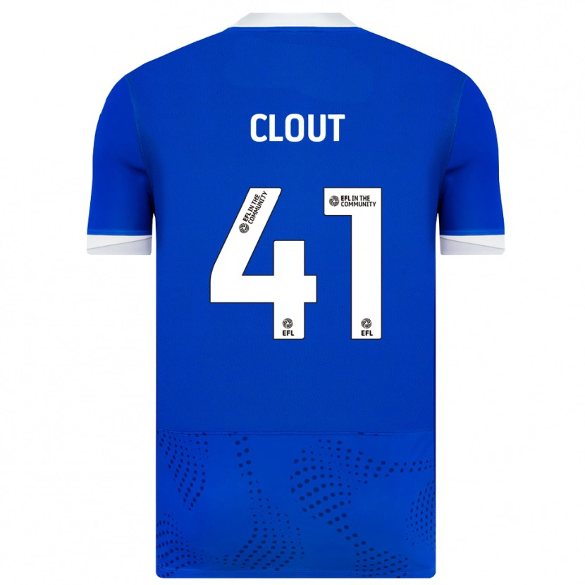 Danxen Damen Harry Clout #41 Blau Weiß Heimtrikot Trikot 2025/26 T-Shirt Österreich
