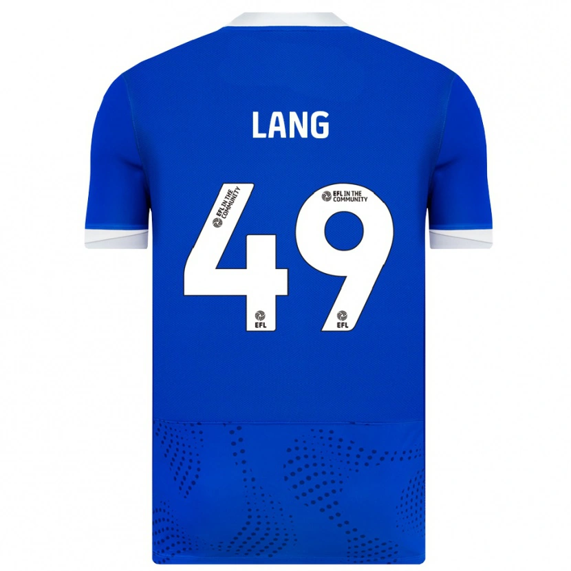 Danxen Damen Callum Lang #49 Blau Weiß Heimtrikot Trikot 2025/26 T-Shirt Österreich