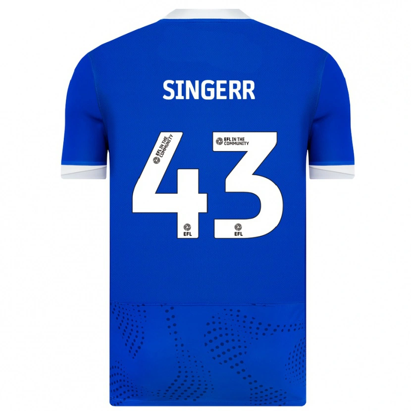 Danxen Damen Olutayo Singerr #43 Blau Weiß Heimtrikot Trikot 2025/26 T-Shirt Österreich
