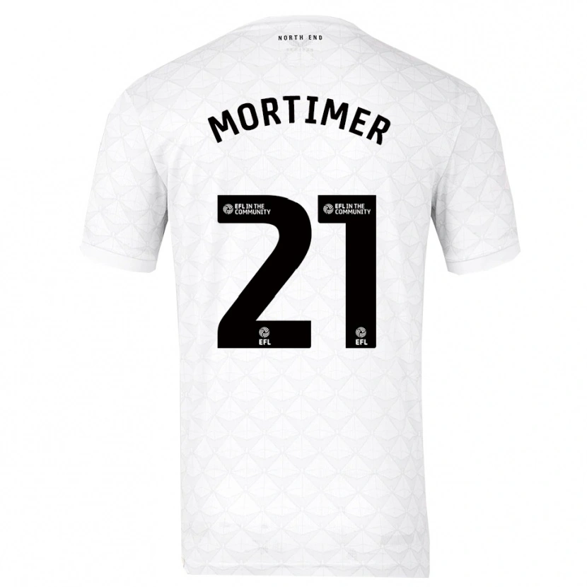 Danxen Damen Jodie Mortimer #21 Weiß Rot Heimtrikot Trikot 2025/26 T-Shirt Österreich