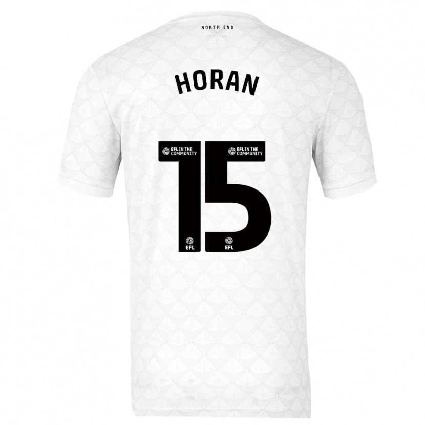 Danxen Damen Ellis Horan #15 Weiß Rot Heimtrikot Trikot 2025/26 T-Shirt Österreich