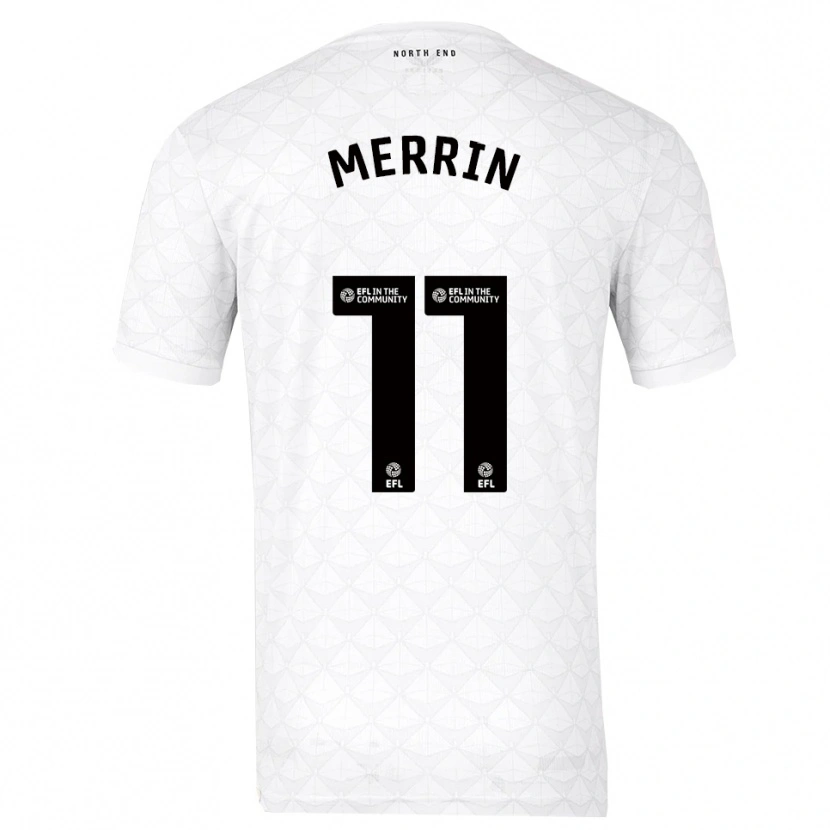 Danxen Damen Laura Merrin #11 Weiß Rot Heimtrikot Trikot 2025/26 T-Shirt Österreich
