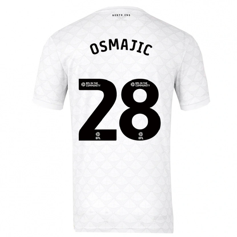 Danxen Damen Milutin Osmajic #28 Weiß Rot Heimtrikot Trikot 2025/26 T-Shirt Österreich