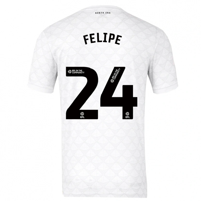 Danxen Damen Felipinho #24 Weiß Rot Heimtrikot Trikot 2025/26 T-Shirt Österreich