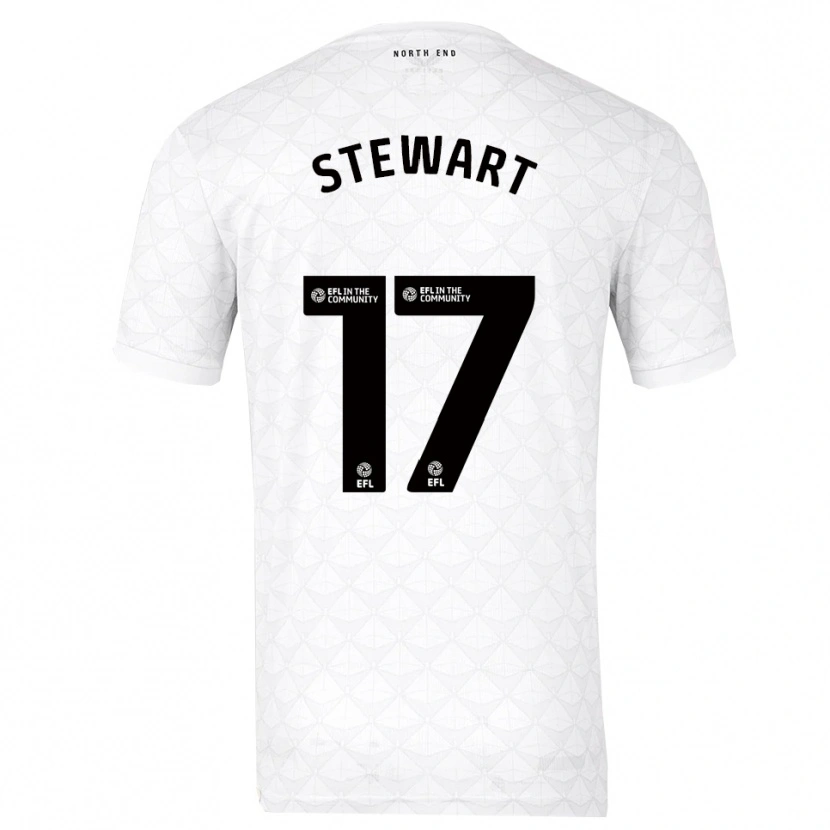 Danxen Damen Layton Stewart #17 Weiß Rot Heimtrikot Trikot 2025/26 T-Shirt Österreich