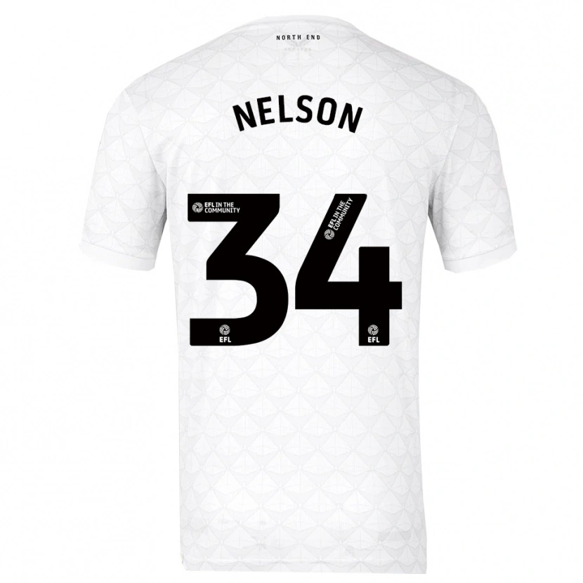 Danxen Damen Kitt Nelson #34 Weiß Rot Heimtrikot Trikot 2025/26 T-Shirt Österreich