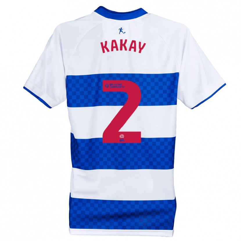 Danxen Damen Osman Kakay #2 Blau Weiß Heimtrikot Trikot 2025/26 T-Shirt Österreich