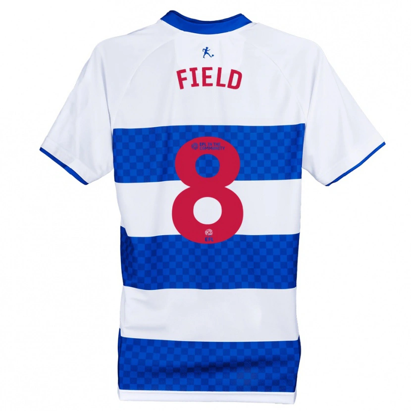 Danxen Damen Sam Field #8 Blau Weiß Heimtrikot Trikot 2025/26 T-Shirt Österreich