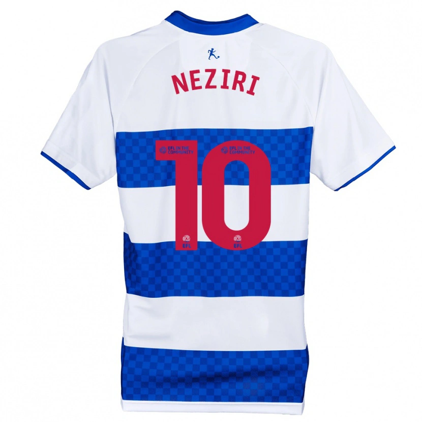 Danxen Damen Enis Neziri #10 Blau Weiß Heimtrikot Trikot 2025/26 T-Shirt Österreich