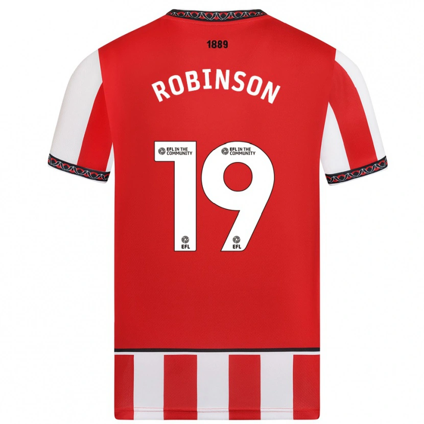 Danxen Damen Jack Robinson #19 Rot Weiß Heimtrikot Trikot 2025/26 T-Shirt Österreich