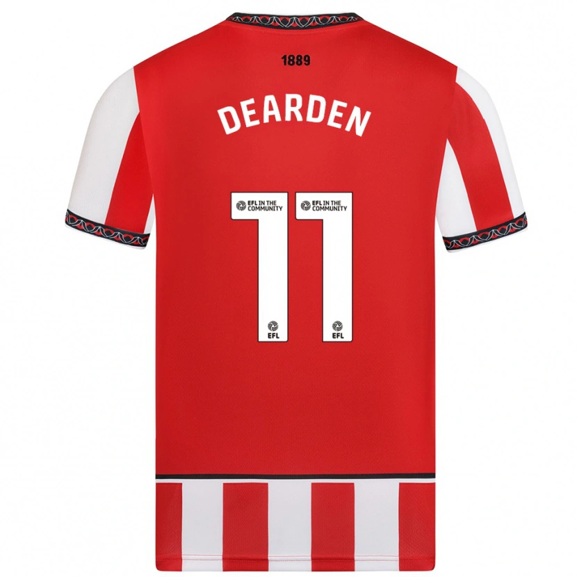 Danxen Damen Tom Dearden #11 Rot Weiß Heimtrikot Trikot 2025/26 T-Shirt Österreich