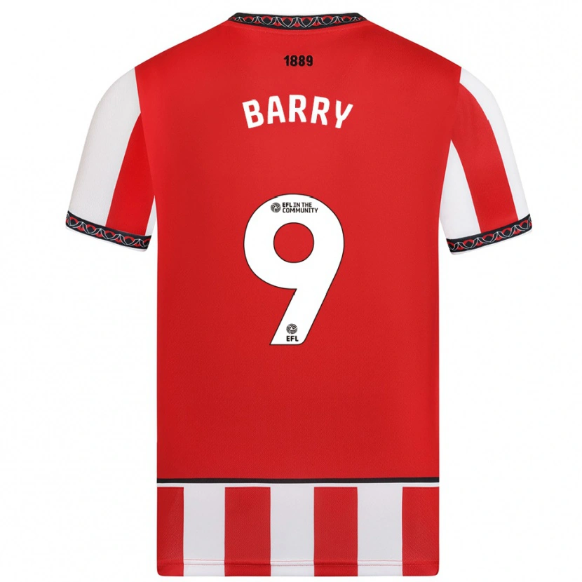 Danxen Damen Louie Barry #9 Rot Weiß Heimtrikot Trikot 2025/26 T-Shirt Österreich