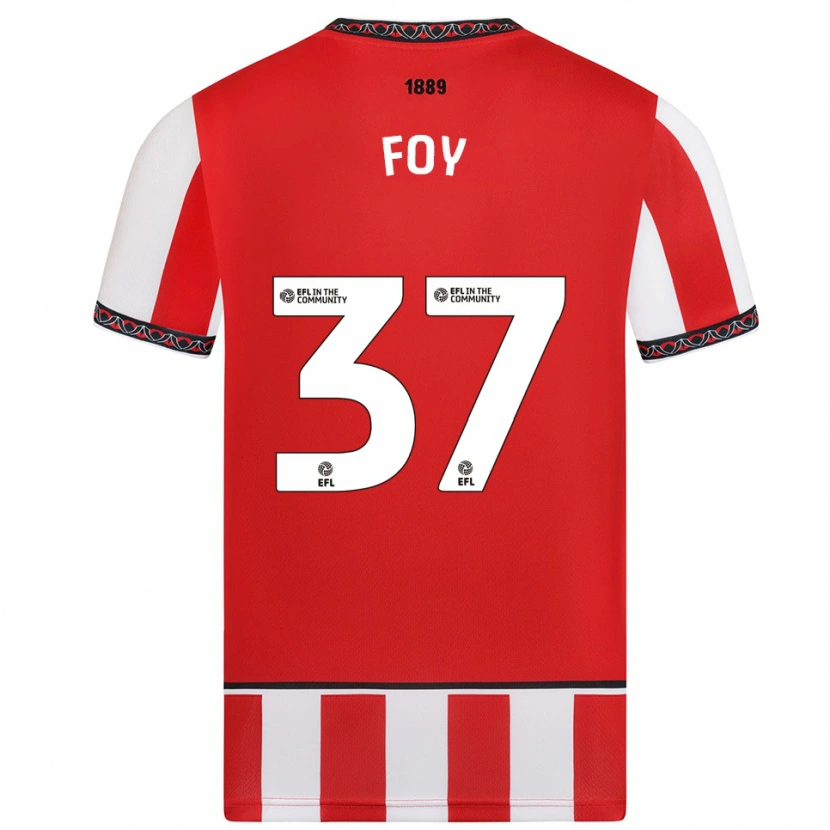 Danxen Damen Grace Foy #37 Rot Weiß Heimtrikot Trikot 2025/26 T-Shirt Österreich