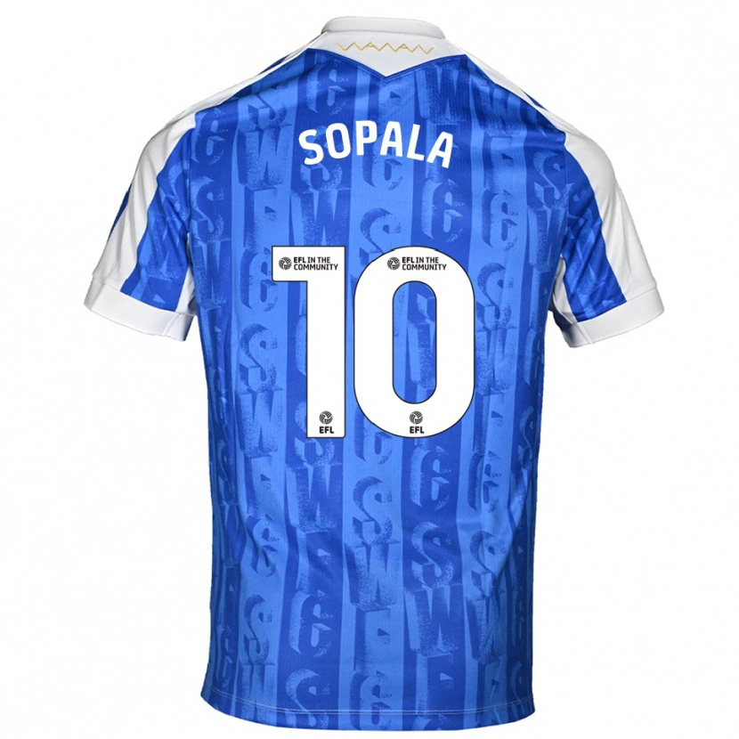 Danxen Damen Aodhan Sopala #10 Blau Weiß Heimtrikot Trikot 2025/26 T-Shirt Österreich