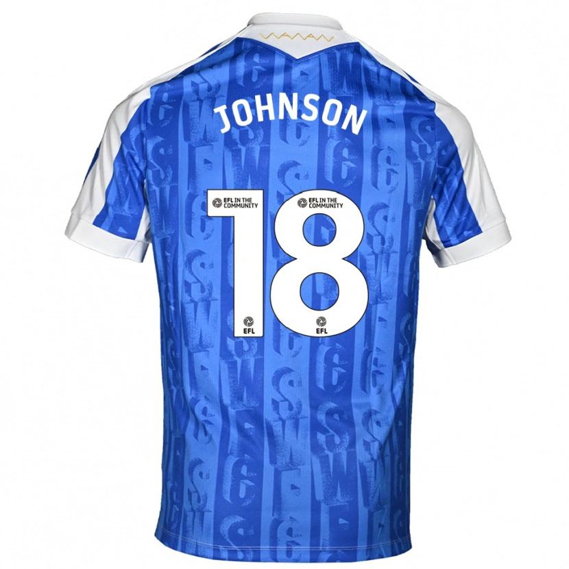 Danxen Damen Marvin Johnson #18 Blau Weiß Heimtrikot Trikot 2025/26 T-Shirt Österreich