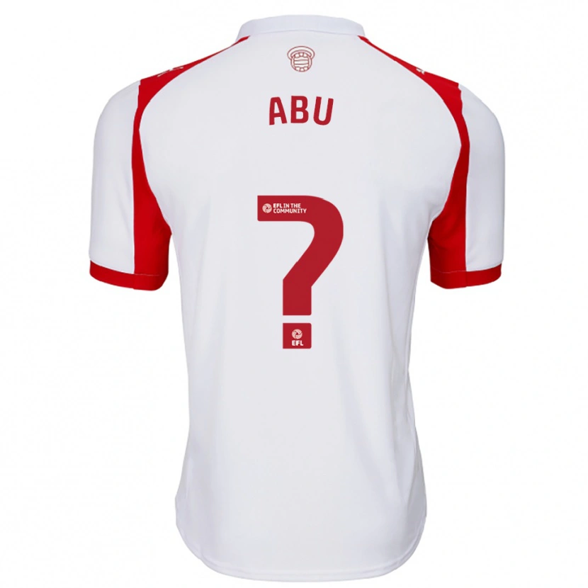Danxen Damen Derrick Abu #0 Weiß Rot Heimtrikot Trikot 2025/26 T-Shirt Österreich