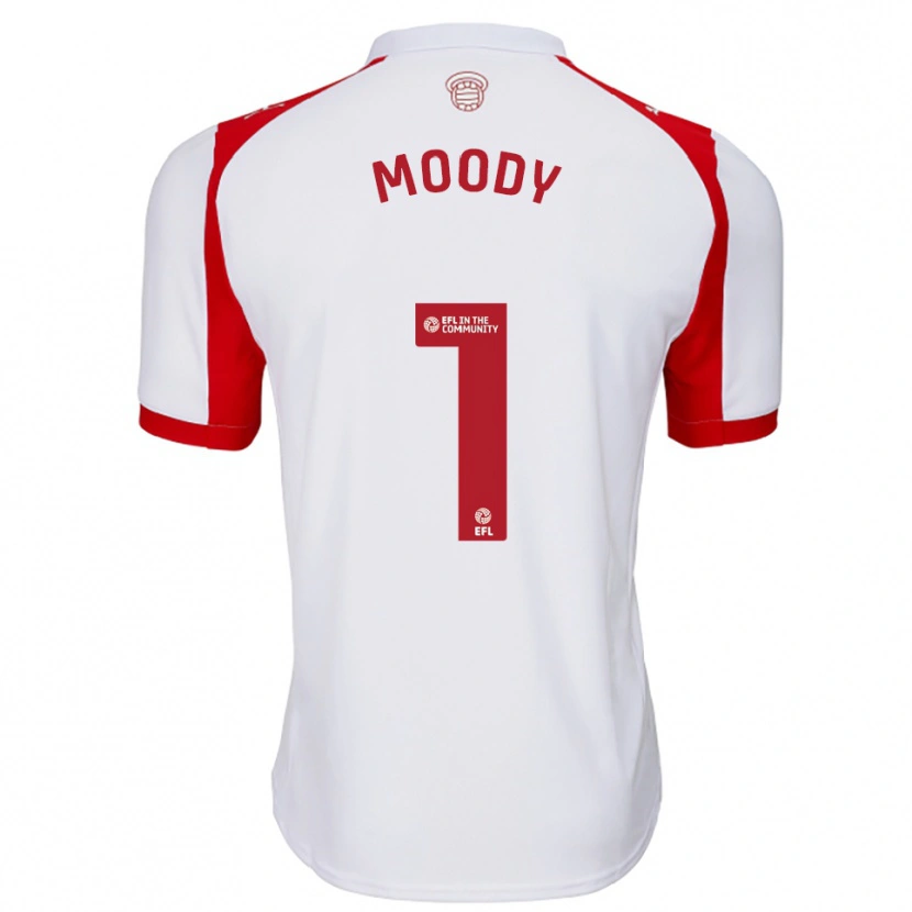 Danxen Damen Dylan Moody #1 Weiß Rot Heimtrikot Trikot 2025/26 T-Shirt Österreich