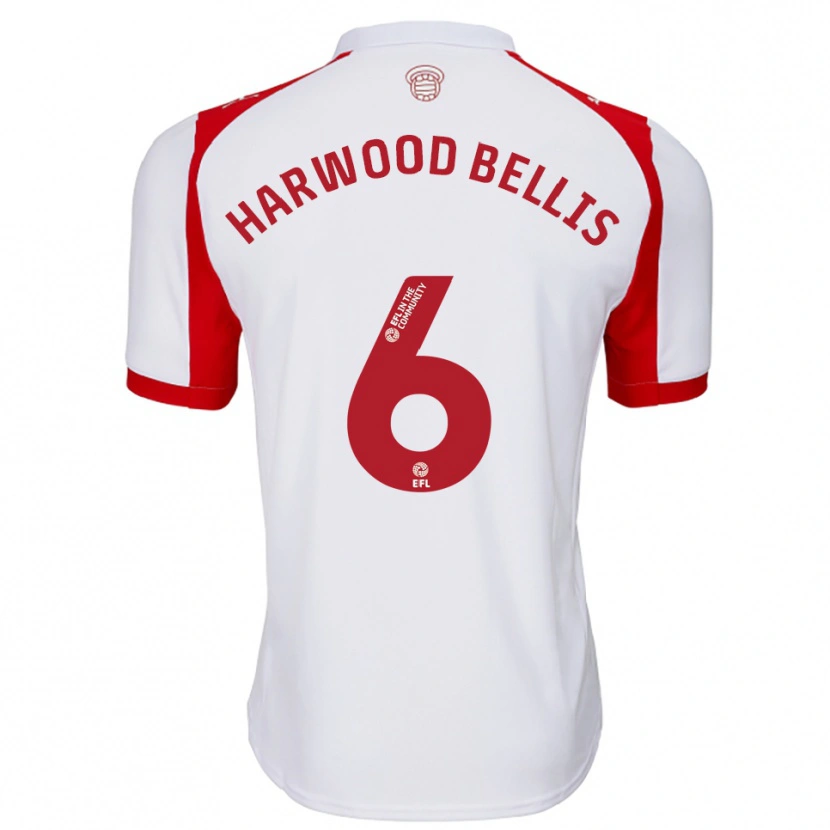 Danxen Damen Taylor Harwood-Bellis #6 Weiß Rot Heimtrikot Trikot 2025/26 T-Shirt Österreich