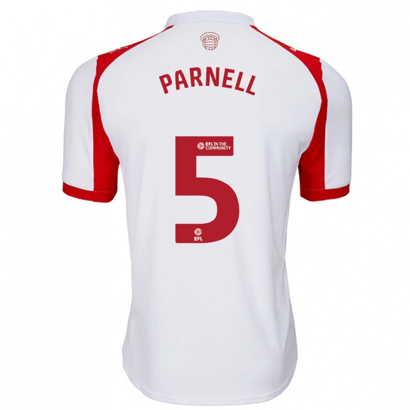 Danxen Damen Rosanna Parnell #5 Weiß Rot Heimtrikot Trikot 2025/26 T-Shirt Österreich
