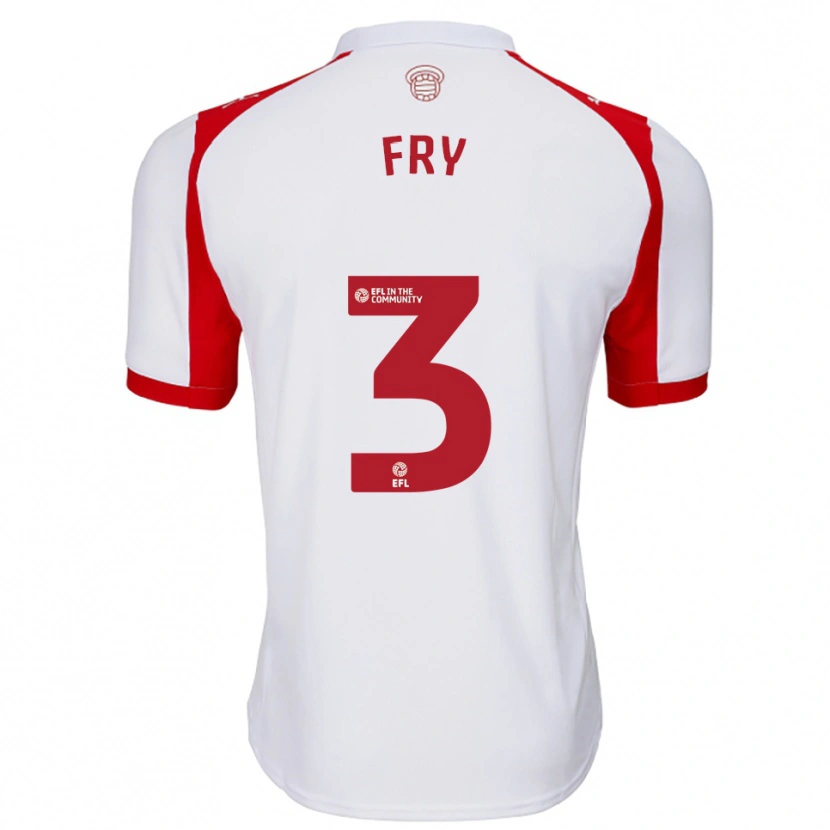 Danxen Damen Max Fry #3 Weiß Rot Heimtrikot Trikot 2025/26 T-Shirt Österreich