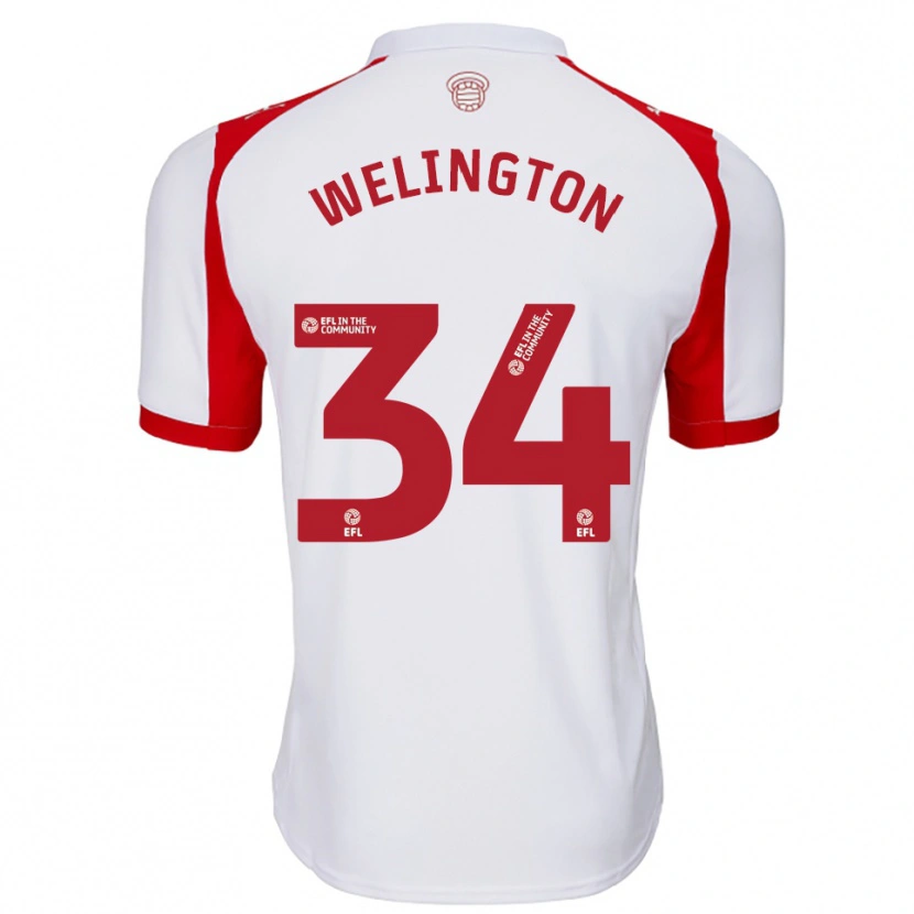 Danxen Damen Welington #34 Weiß Rot Heimtrikot Trikot 2025/26 T-Shirt Österreich