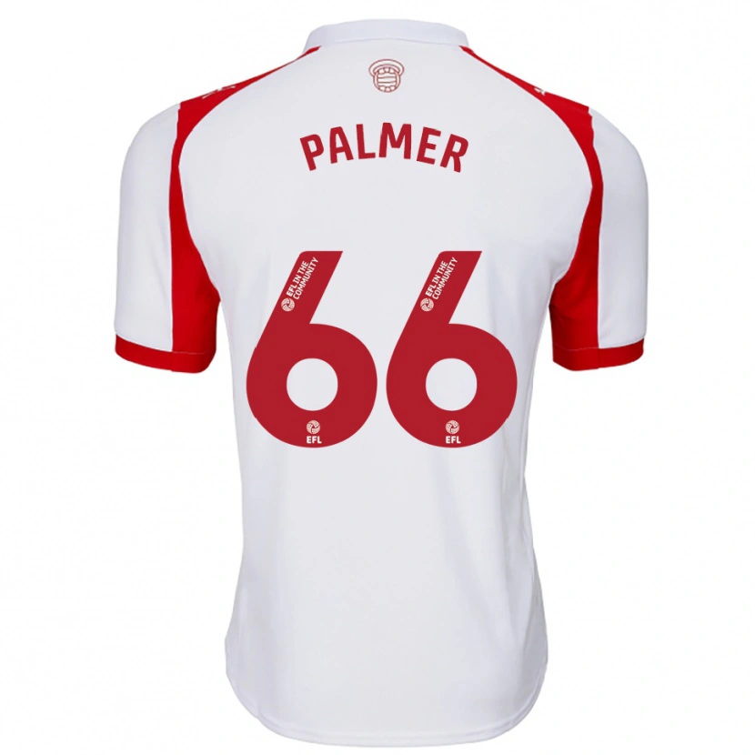 Danxen Damen Aimee Palmer #66 Weiß Rot Heimtrikot Trikot 2025/26 T-Shirt Österreich