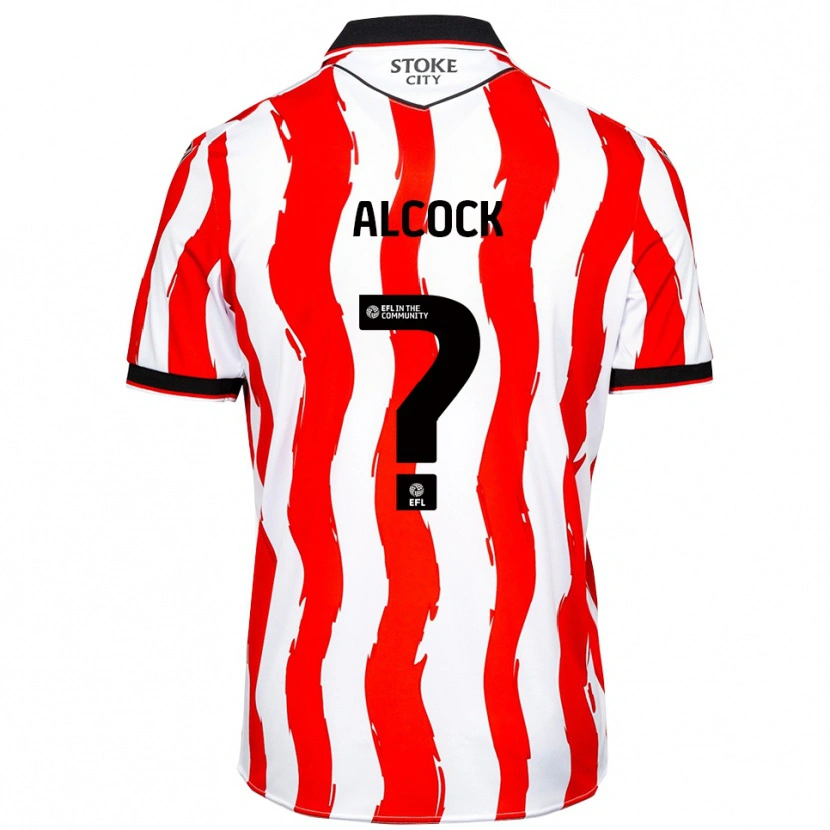 Danxen Damen Tom Alcock #0 Weiß Rot Heimtrikot Trikot 2025/26 T-Shirt Österreich