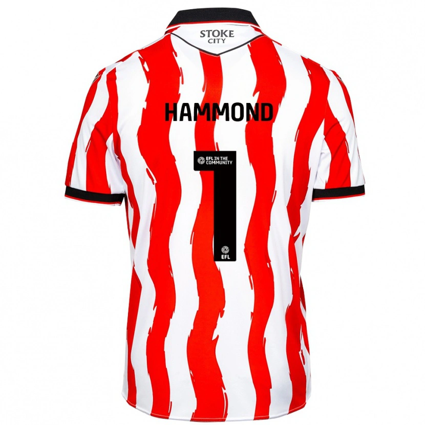 Danxen Damen Alek Hammond #1 Weiß Rot Heimtrikot Trikot 2025/26 T-Shirt Österreich