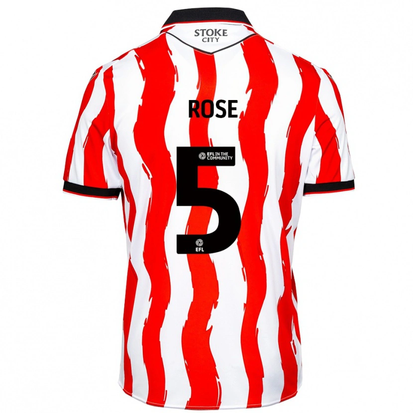 Danxen Damen Michael Rose #5 Weiß Rot Heimtrikot Trikot 2025/26 T-Shirt Österreich
